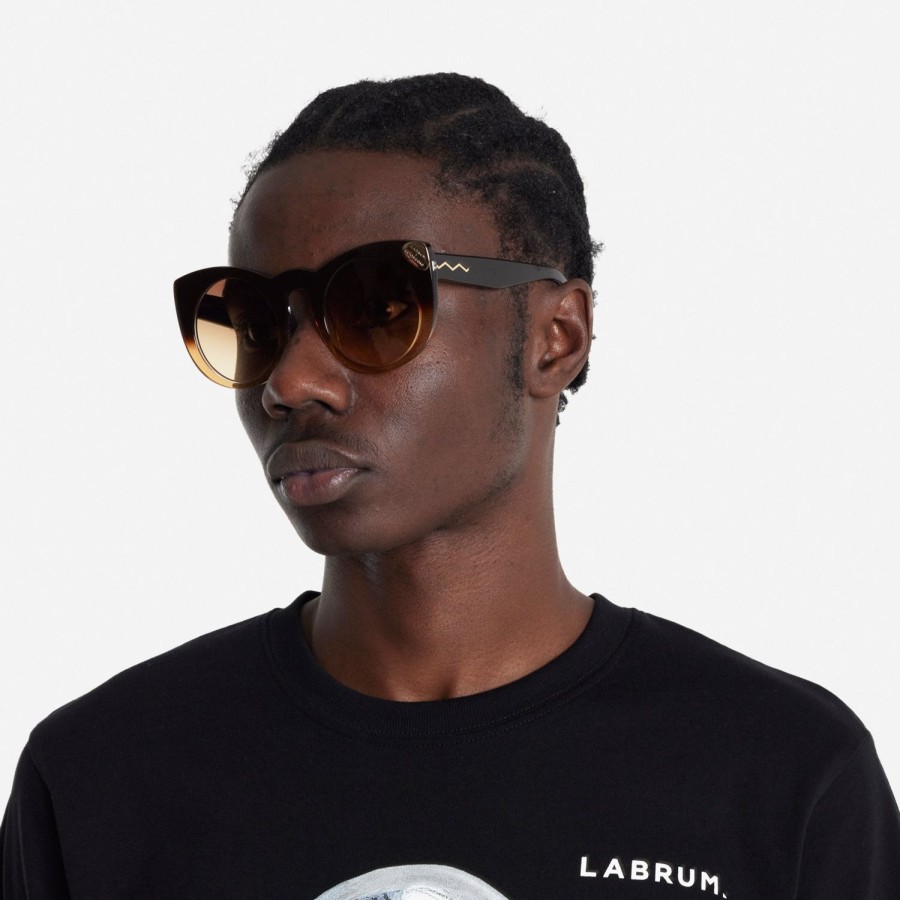 Accessories Labrum London | Labrum X Victor Wong Sunglasses Brown