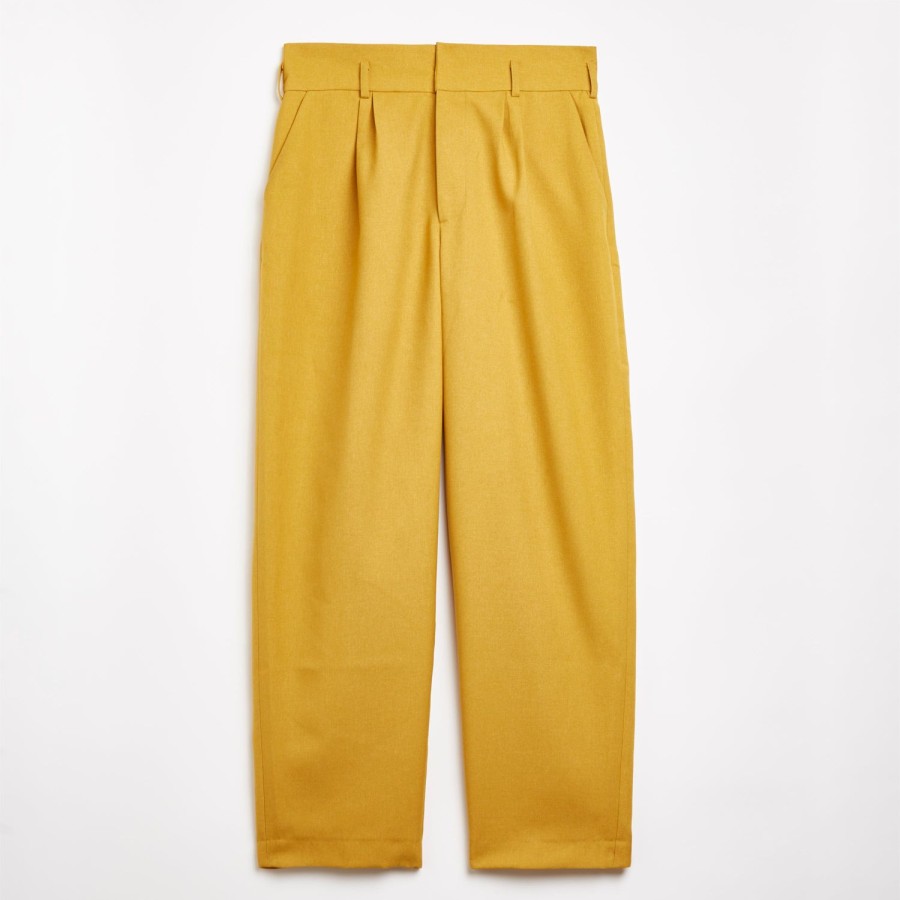 Clothing Labrum London | Mustard High Waisted Trouser