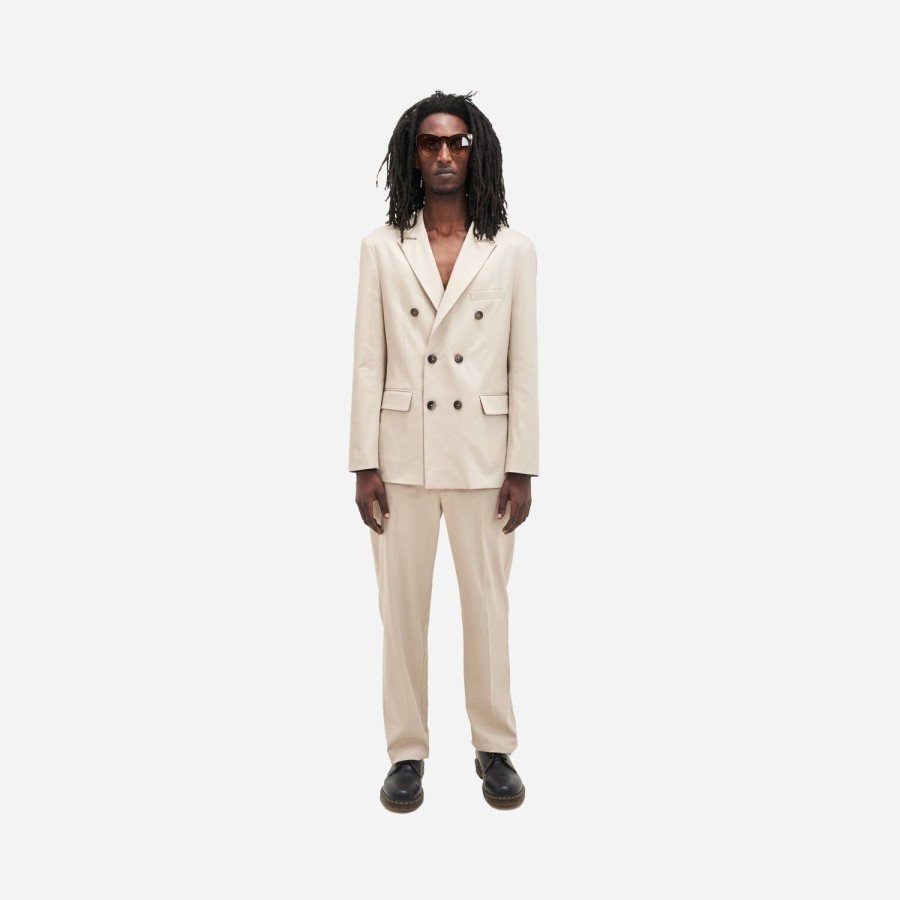 Clothing Labrum London | Oatmeal Tailored Trouser