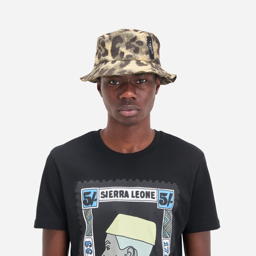 Accessories Labrum London | Leopard Bucket Hat