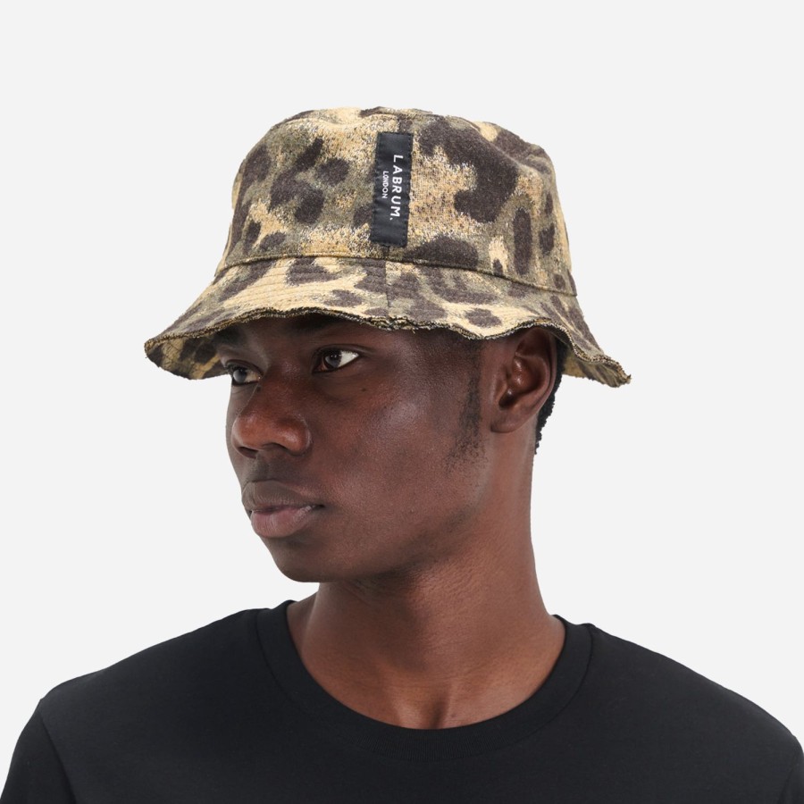 Accessories Labrum London | Leopard Bucket Hat