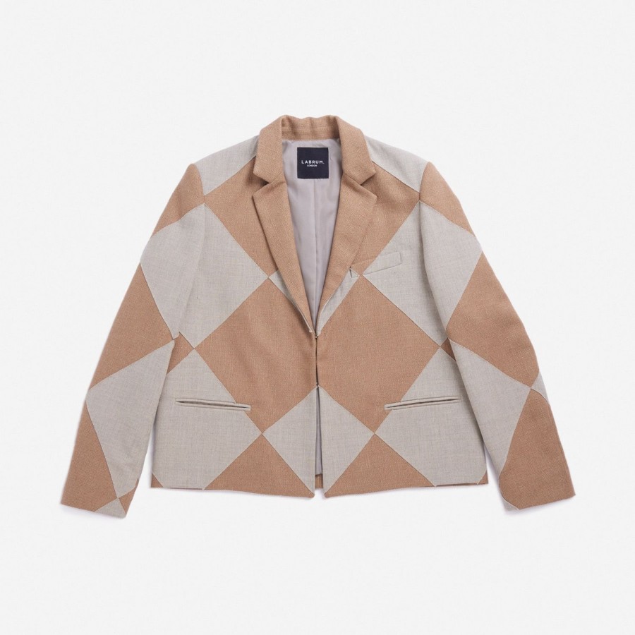 Clothing Labrum London | Naimbana Diamond Cropped Blazer