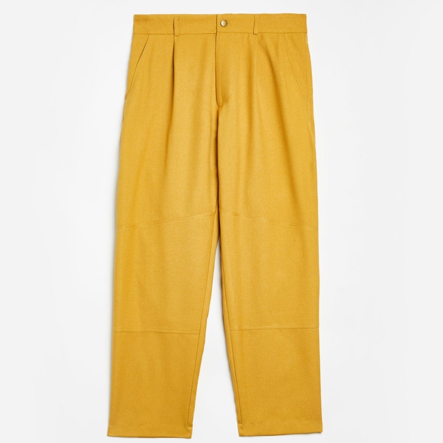 Clothing Labrum London | Labrum X Tupac Mustard Cargo Trouser