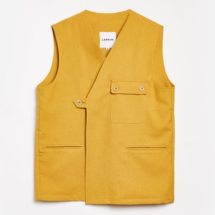 Clothing Labrum London | Labrum X Tupac Mustard Vest