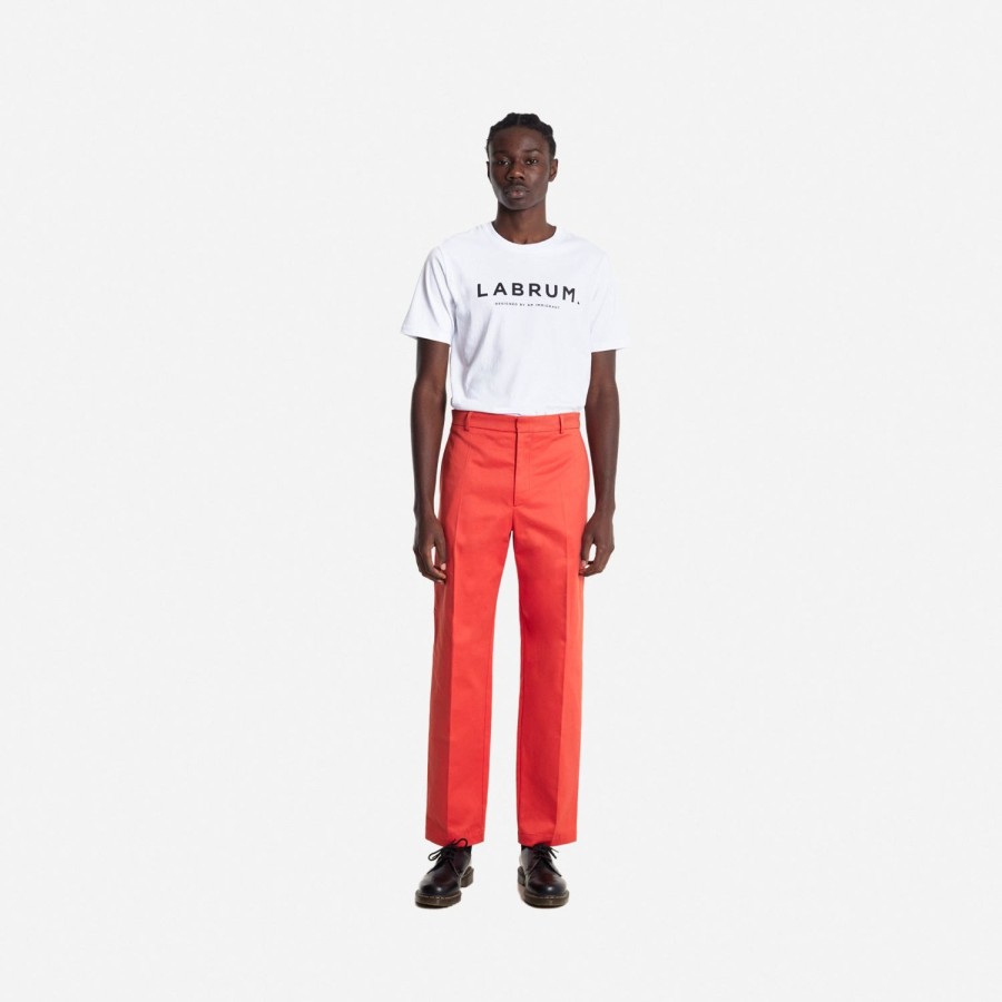 Clothing Labrum London | Orange Tailored Trouser