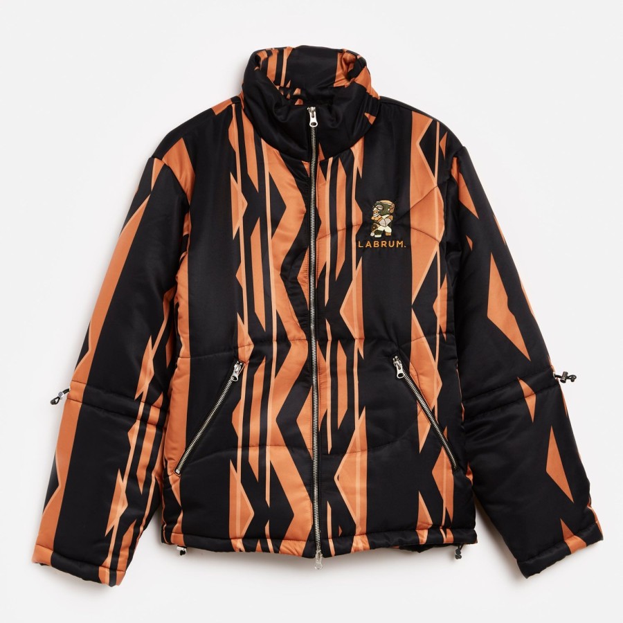 Clothing Labrum London | Zig Zag Hooded Jacket