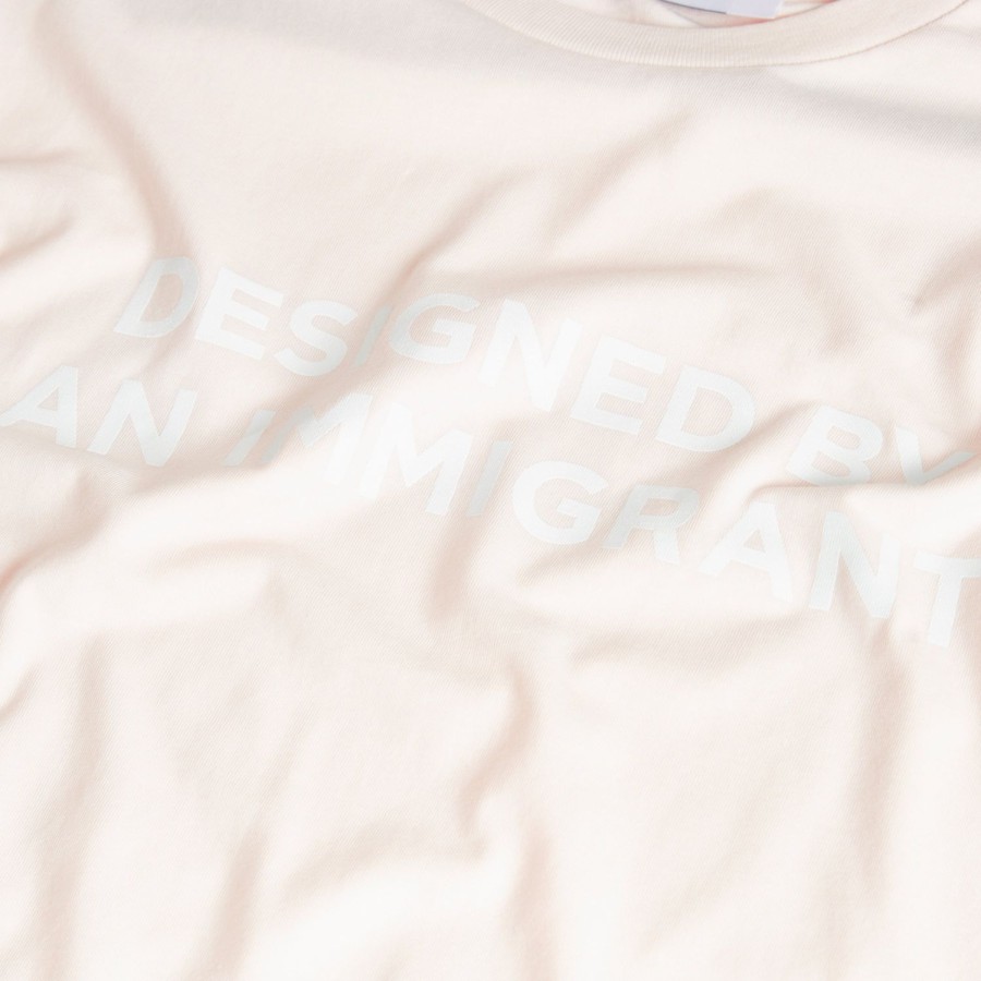 Clothing Labrum London | Pink Designed By An Immigrant T-Shirt