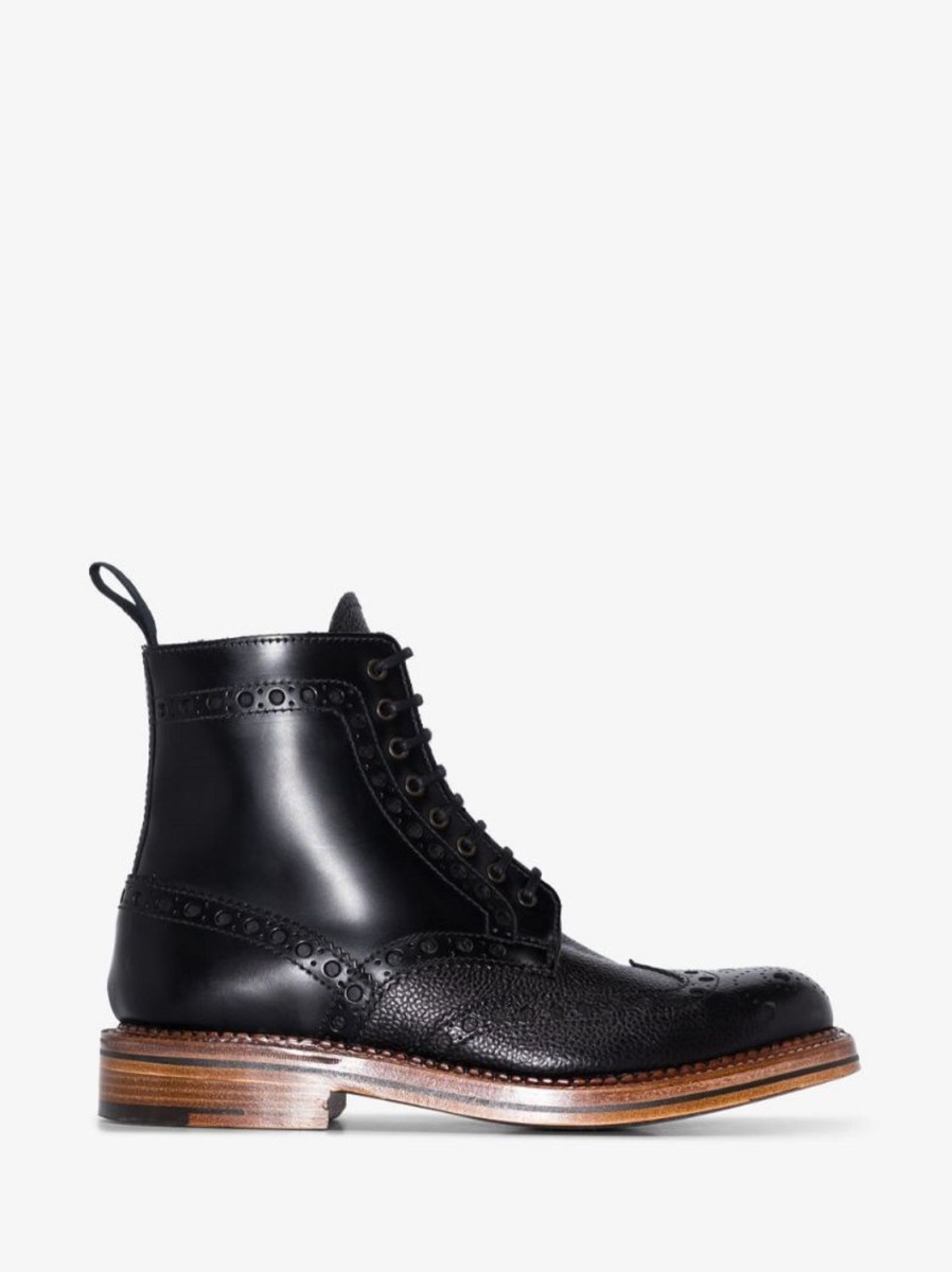 Accessories Labrum London | Grenson X Labrum London Black Ya-Alimamy Naimbana Boots