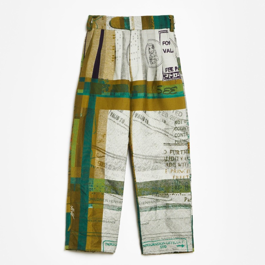 Clothing Labrum London | Maya Angelou Passport Cotton Tree Trouser