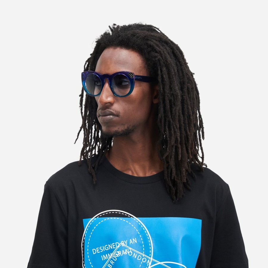 Accessories Labrum London | Labrum X Victor Wong Sunglasses Blue