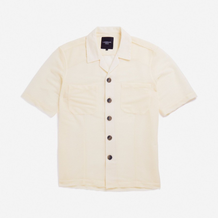 Clothing Labrum London | Buttermilk Freedom Safari Shirt